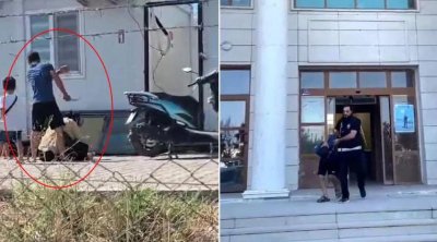 Küçədə vəhşicəsinə döyülən qadın ərindən şikayətçi olmadı – VİDEO