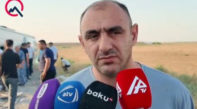 “Gözümə gün düşdü” - Aşan avtobusun sürücüsü danışdı - VİDEO