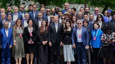 İlham Əliyev IV Şuşa Qlobal Media Forumunun iştirakçıları ilə BİR ARADA &ndash; VİDEO