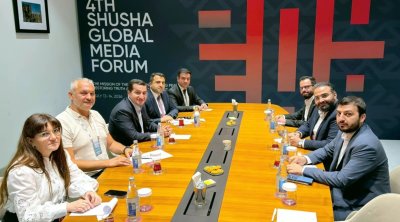 Hikmət Hacıyev Şuşada Suriyanın informasiya naziri ilə GÖRÜŞDÜ