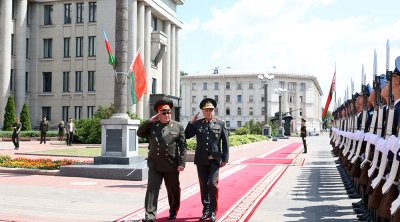 General-polkovnik Kərim Vəliyev Belarusda səfərdədir - FOTO