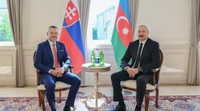 Şuşada İlham Əliyevin Slovakiya Prezidenti ilə təkbətək görüşü KEÇİRİLDİ