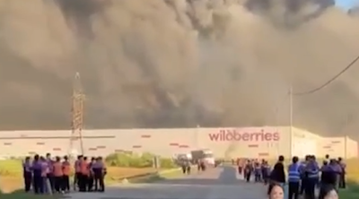 Ukrayna Tambov vilayətində logistika mərkəzini vurdu - 7 ölü, 24 yaralı &ndash; VİDEO