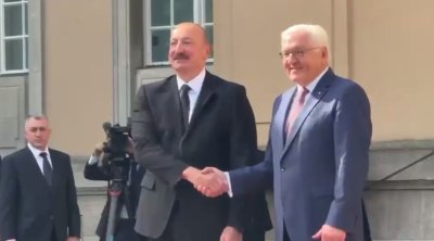 Almaniya Prezidenti İlham Əliyevi belə qarşıladı &ndash; VİDEO
