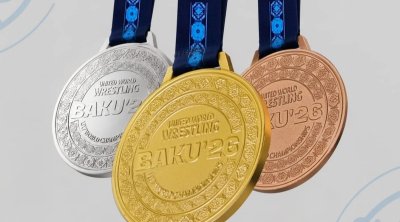 Bakıda keçiriləcək güləş üzrə dünya çempionatının MEDALLARI təqdim olundu