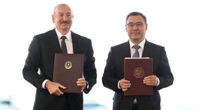 Azərbaycan ilə Qırğızıstan arasında imzalanmış sənədlər mübadilə edildi - FOTO