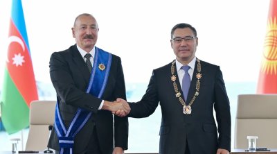 Qırğızıstan mediası Prezident İlham Əliyevin səfərini işıqlandırmaqda davam edir - FOTO