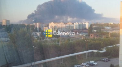 Ukrayna PUA-ları Engels və Saratova zərbə endirdi - VİDEO