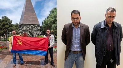 SSRİ bayrağına görə həbs olunanlardan biri Elçin Bayramlı imiş - FOTO