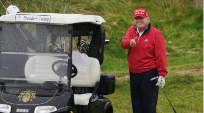 Tramp Ağ Evə qayıtdıqdan sonra ilk dəfə İrlandiyaya səfər edəcək