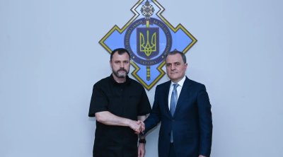 Ceyhun Bayramov İqor Klimenko ilə görüşdü: Nələr müzakirə olundu? - FOTO