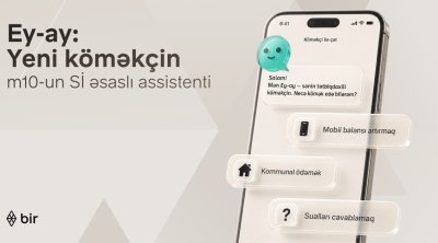 Bir Azərbaycanda ilk süni intellekt əsaslı elektron pulqabı asistentini təqdim edib