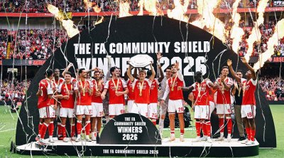 "Arsenal" "Mançester Siti"ni darmadağın etdi - İngiltərə Superkubokunu qazandı - VİDEO