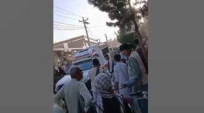 Kabildə özəl məktəbin qarşısında partlayış: Uşaqlar yaralanıb - VİDEO