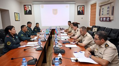 Azərbaycan və Qazaxıstan müdafiə sahəsində əməkdaşlığı genişləndirir - FOTO