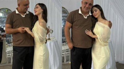 Qızı İbrahim Borçalı ilə fotolarını paylaşdı