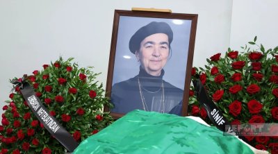 Əməkdar jurnalist Nurani ilə vida mərsimi &ndash; FOTO