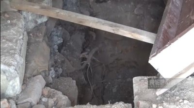 Cəlilabadda ziyarətgahda HADİSƏ: Sümük qalıqları çıxarıldı - FOTO