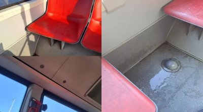 Bakıda avtobusda sərnişinin başına tavandan su töküldü - FOTO