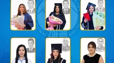 Şəhid xanımları tələbə adını qazandı &ndash; FOTO