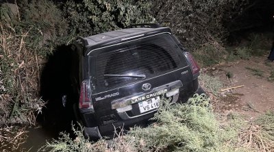 Kürdəmirdə avtomobil aşdı, beş nəfər yaralandı - FOTO