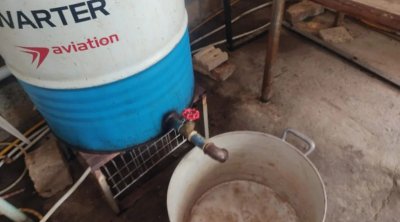 Köhnə butulkalarda kvas qablaşdıran sex bağlandı - FOTO
