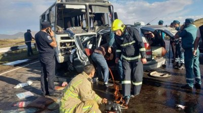 Ermənistanda dəhşətli qəza: 5 nəfər ölüb, 11 yaralı var