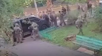 Ukrayna Təhlükəsizlik Xidməti və Baş Kəşfiyyat İdarəsi əməkdaşları arasında insidentin ANBAAN VİDEOSU 