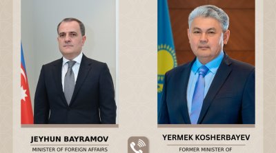 Ceyhun Bayramovla qazaxıstanlı həmkarı arasında telefon danışığı: Nələr müzakirə edildi?