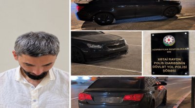 Hərəkətləri şübhə doğuran sürücünün narkotik qəbul etdiyi müəyyənləşdi