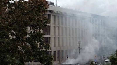 Zelenski ilə Uitkoff və Kuşnerin görüşü zamanı Kiyevin mərkəzində tüstülənmə oldu