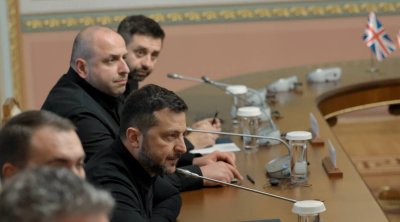 Zelenski Trampın elçilərinə: "Siz bugün paytaxtdakı vətəndaşlarımız üçün "Patriot" sistemlərindən də yaxşı işlədiniz"