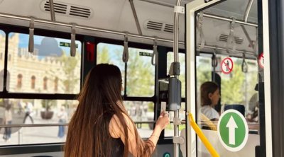 Ekspres avtobuslarda YENİLİK - İkinci validator quraşdırıldı - FOTO