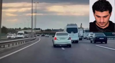 Bakıda avtoxuliqanlıq edən sürücü həbs olundu - VİDEO