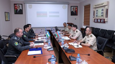 Azərbaycan və Özbəkistan müdafiə nazirlikləri arasında qərargah danışıqları keçirildi - FOTO