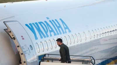 Zelenskinin təyyarəsi dron tərəfindən vurulmaq təhlükəsi ilə üzləşib