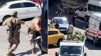 İstanbulda silahlı insident: 2 ölü, 1 yaralı var - FOTO