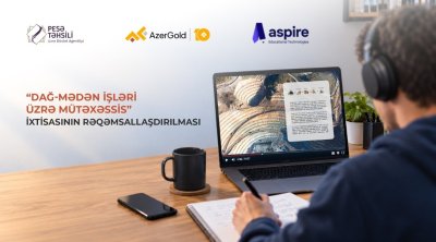 &ldquo;AzerGold&rdquo; dağ-mədən sahəsində peşə təhsilinin rəqəmsallaşdırılmasına dəstək göstərəcək