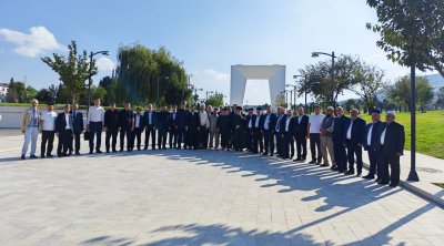 Beynəlxalq Konfransının iştirakçıları Xankəndi şəhərində - FOTO