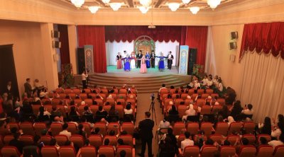 Daşkənddə Üzeyir Hacıbəylinin musiqi və teatr sənətinin inkişafındakı xidmətlərindən danışılıb - FOTO -VİDEO