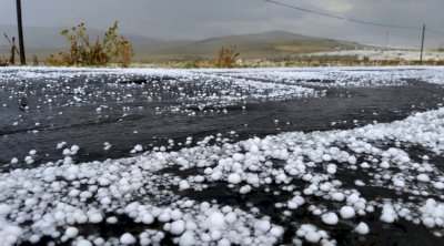 Göygölə dolu yağdı - FAKTİKİ HAVA