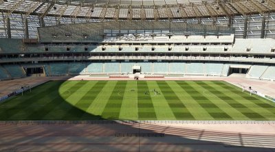 UEFA nümayəndələri Bakı Olimpiya Stadionuna baxış keçirdi