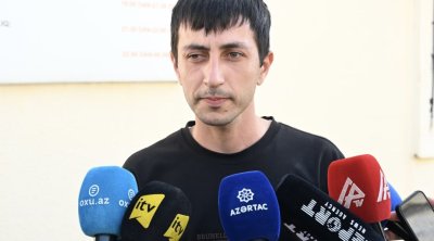 Əfv olunan şəxs: Ailəmin azadlığa buraxılmağımdan xəbəri yoxdur