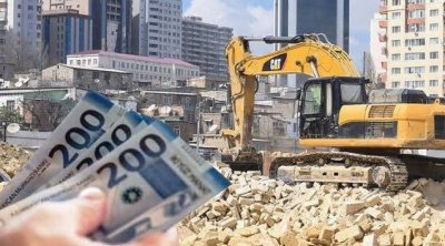 Bakıda sökülən evlərə görə kompensasiya: Rayonlar üzrə məbləğlər
