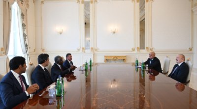 Prezident “Global Infrastructure Partners” şirkətinin rəhbərini qəbul etdi – FOTO