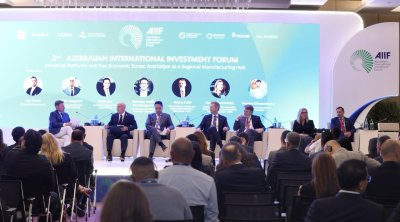 Beynəlxalq İnvestisiya Forumu: Azərbaycan regional istehsal mərkəzi kimi rolu müzakirə olundu &ndash; FOTO