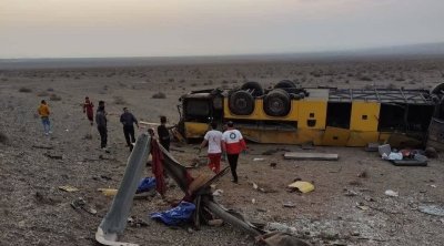 İranda sərnişin avtobusu aşıb - 11 nəfər həyatını itirib