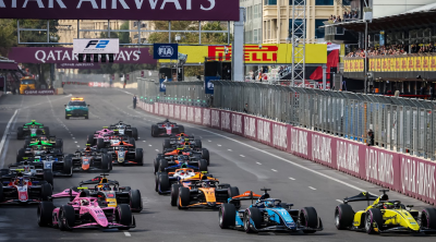 Bakıda keçirilən "Formula 2" üzrə Azərbaycan Qran-prisində ikinci əsas yarış başlayıb