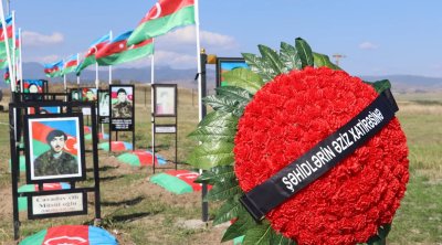 Xocalıda Şəhidlər xiyabanı ziyarət olundu