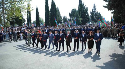 Gəncədə Anım Günü ilə bağlı ümumşəhər tədbiri keçirildi - FOTO